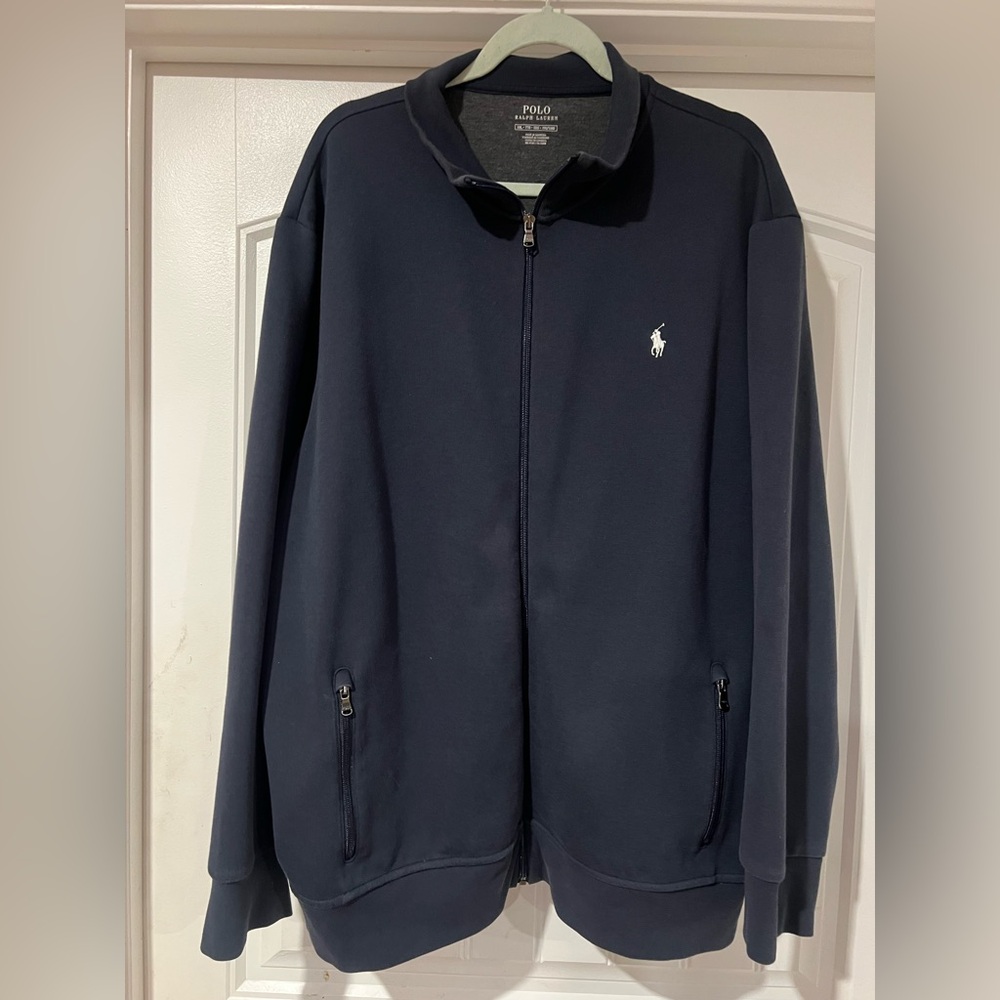 Polo Ralph Lauren Men’s navy XXL zip up jacket